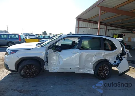 2025 Subaru Forester Sport из США, поврежденный, VIN JF2SLDFC5SH520547